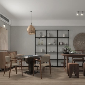 侘寂棋牌室包厢3D模型下载